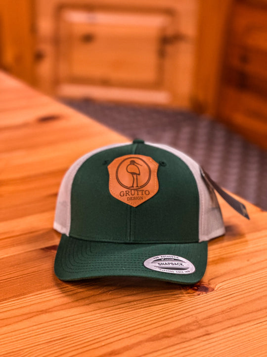 Open image in slideshow, Trucker cap Green/Grey