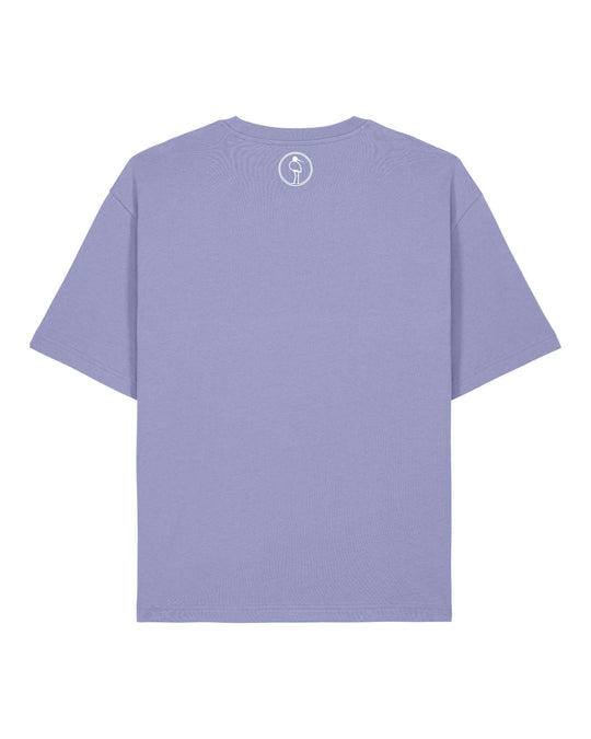 Open afbeelding in diavoorstelling All-day T-shirt |Grutto Designer Line Purle Heron
