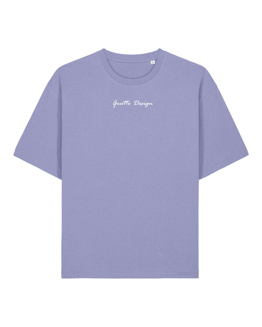 Open afbeelding in diavoorstelling All-day T-shirt |Grutto Designer Line Purle Heron
