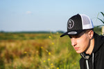 Trucker cap black/white